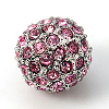 Alloy Rhinestone Beads RB-A034-10mm-A27P-1
