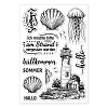 Custom Summer Theme PVC Plastic Clear Stamps DIY-WH0631-0067-8
