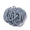Natural Yellow Jade Beads Strands G-G598-8mm-YXS-18-2