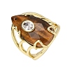 Natural Tiger Eye Cuff Rings GG-CBA5FCC-03G-04-4