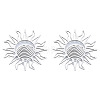 Non-Tarnish 201 Stainless Steel Filigree Joiners LS-STAS-N090-LA950-1-1