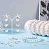 Biyun 500Pcs 10 Style ABS Plastic Imitation Pearl Beads KY-BY0001-02-33
