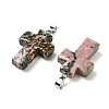 Natural Rhodonite Pendants GG-K002-11P-2