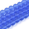 Transparent Glass Beads Strands GLAA-T032-T10mm-MD04-1