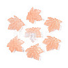 Baking Paint Transparent Glass Pendants DGLA-N014-11A-05-1