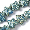 Ocean Series Handmade Porcelain Beads PORC-R002-05-05-1