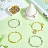 20Pcs 2 Colors Iron Cable Chain Bracelets for Women Men BJEW-SC0001-41-7