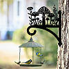 Iron Hanging Plant Hanger Bracket HJEW-WH0095-006-5
