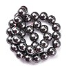 Magnetic Synthetic Hematite Beads Strands X-G-Q893-12mm-3