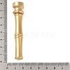 Golden Tone Brass Wax Seal Stamp Head with Bamboo Stick Shaped Handle STAM-K001-05G-V-4