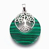 Natural & Synthetic Gemstone Pendants G-F573-C-3