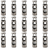 20Pcs Alloy Card Locks FIND-GF0008-48B-P-1