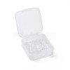 100Pcs Plastic Stud Earring Findings KY-FS0001-04-4