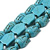 Synthetic Turquoise Beads Strands TURQ-G119-20x29mm-08-1