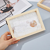 14Pcs Rectangle Wooden Paper Making DIY-FH0010-42-3