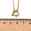 304 Stainless Steel Cable Chain Necklaces with Spring Ring Clasps for Women NJEW-Z091-15G-5