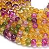 Dyed Imitation Gemstone Glass Beads Strands GL-Z001-03B-05-2