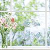 Gorgecraft Waterproof PVC Colored Laser Stained Window Film Adhesive Stickers DIY-WH0256-042-7