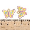 Alloy Enamel Pendants ENAM-O001-10D-G-3