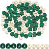 1Strand Synthetic Malachite Beads Strands G-NB0003-30-1