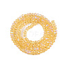 Electroplate Glass Beads Strands EGLA-A044-T1mm-L03-3