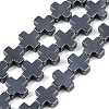 Synthetic Non-magnetic Hematite Beads Strands G-J211-A01-04-1