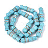 Synthetic Turquoise Beads Strands G-N352-07-2