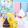 150Pcs 5 Styles Opaque Acrylic European Beads OACR-SP0001-46-5
