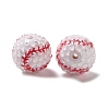 Resin Rhinestone Beads RESI-WH20005-011A-2