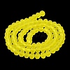 Transparent Glass Beads Strands X1-EGLA-A034-T4mm-MD29-4