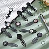 38pcs 14 Styles Zinc Alloy Bookmarks Finding FIND-NB0005-24-5