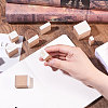 Wood and Rubber Stamps TOOL-WH0091-01-3
