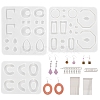 2Pcs 2 Style Silicone Pendant Molds PW-WG53634-01-2