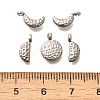 5Pcs 304 Stainless Steel Charms X-STAS-R140-01P-3