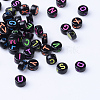 Cheriswelry Craft Acrylic Letter Beads SACR-CW0001-06-1