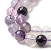 Natural Fluorite Beads Strands G-E598-02B-3