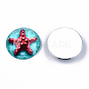 Glass Cabochons GGLA-S036-19A-4