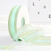 Polyester Organza Ribbons with Gold Edge PW-WG44996-07-1
