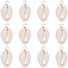 SUNNYCLUE 30Pcs Natural Cowrie Shell Pendants SHEL-SC0001-31B-1