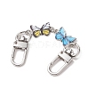 Printed Alloy Link Chain Purse Strap Extenders AJEW-BA00098-02-4