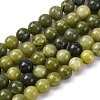 Natural Canada Jade Beads Strands G-NH0029-02C-1