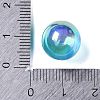 Rainbow Iridescent Plating Acrylic Beads FIND-B077-01D-4