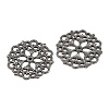 Tibetan Style Filigree Joiners Links LS-TIBE-A11623-B-LF-2
