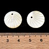 Natural Yellow Shell Pendants SH-CBACA76-03-3