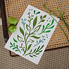 MAYJOYDIY US 1Pc PET Hollow Out Drawing Painting Stencils DIY-MA0004-13B-6