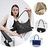 PU Imitation Leather Braided Bag Handle FIND-WH0037-21G-02-6