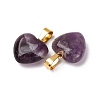 Natural Amethyst Pendants G-I311-A18-G-2