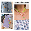 8Pcs Opaque Resin Pendants CRES-TA0001-69-6
