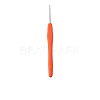 TPR Handle Aluminum Crochet Hook Needles TOOL-K016-05B-1