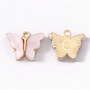 Alloy Acrylic Pendants ENAM-R136-01C-1